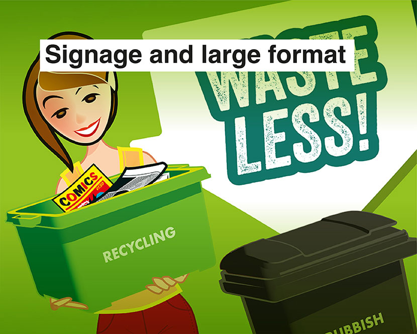 Signage and large-format design